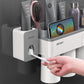 Wall Mounted Toothpaste Squeezer, Phone Holder, Cleanser Storage Rack