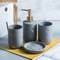 High-Quality Ceramic Bathroom Accessory Set