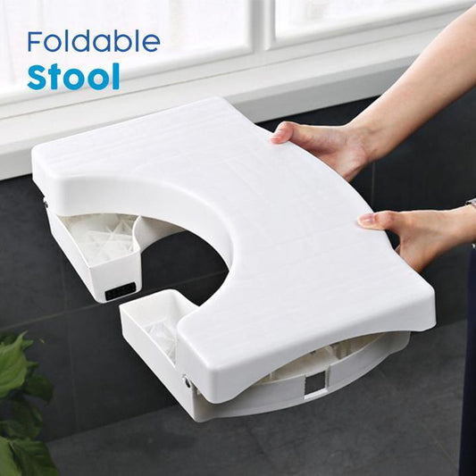 Foldable Bathroom Toilet Stool