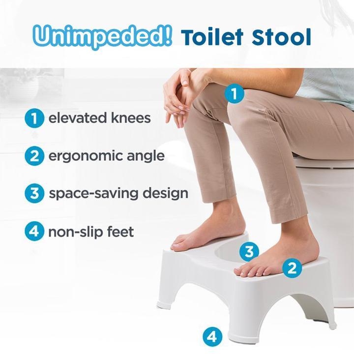 Foldable Bathroom Toilet Stool